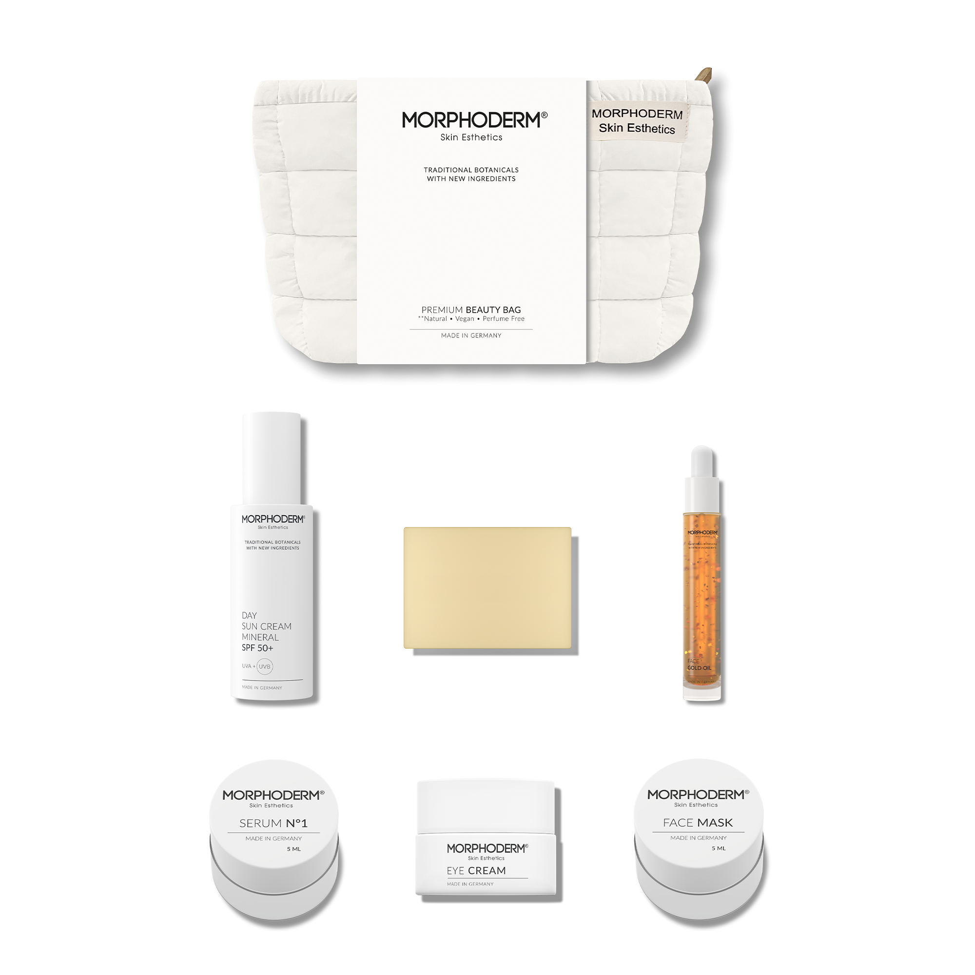 PREMIUM BEAUTY BAG - WHITE